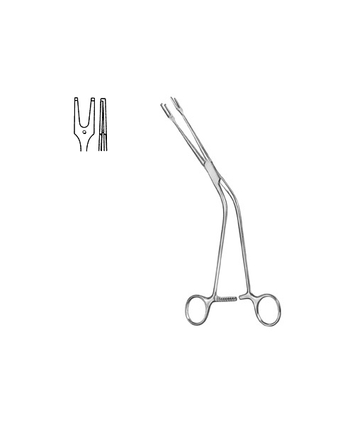 Ligature Carrying Forceps