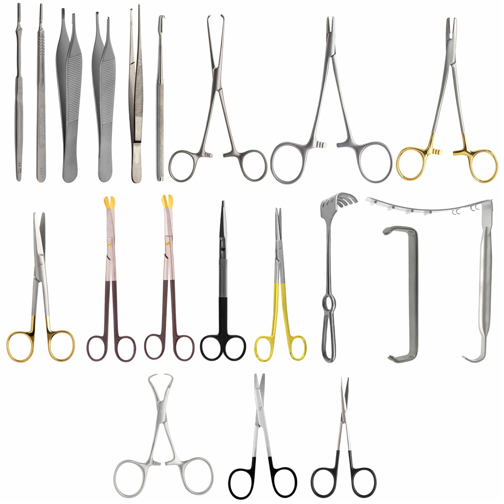 Abdominoplasty Tummy Tunck Instrument Set