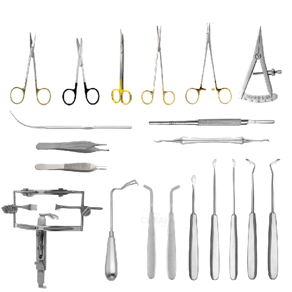 Cleft & Palate Repairing Instruments Set