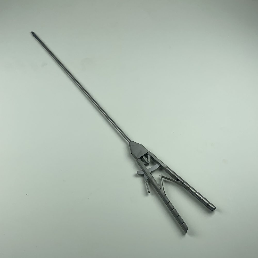 Laparoscopic Needle Holder Curved TC Tip